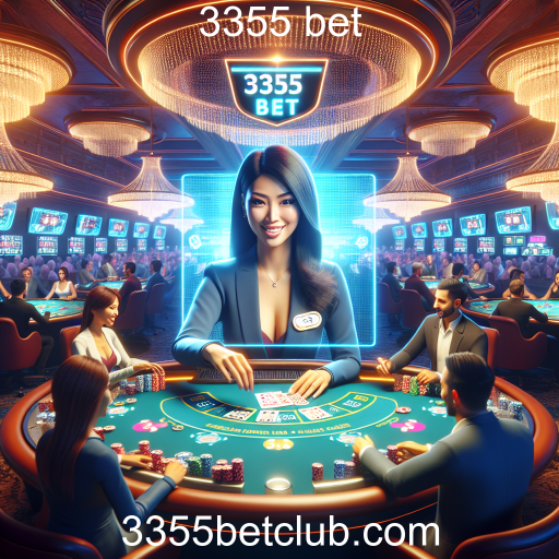 Experiência Imersiva na Categoria 'Ao Vivo' da 3355 Bet